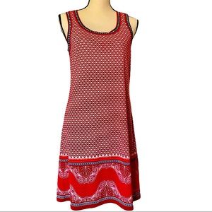 Max Studio Ladies Print Keyhole Back Dress